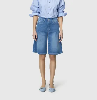 MAC - MAC JEANS - DREAM WIDE, DREAM Wonder light Denim blau - Gr. - 36