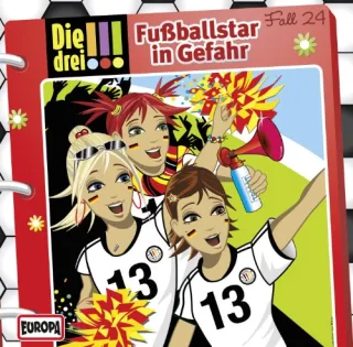 024/Fußballstar in Gefahr [Audio CD] Die drei !!!