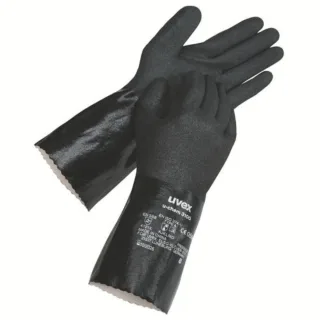 uvex u-chem 3100 Chemikalienschutzhandschuh  schwarz 8 - 6096808