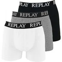 Replay Boxershorts Herren Boxershorts in 3er Pack (3-St., 1 x 3 Stk)