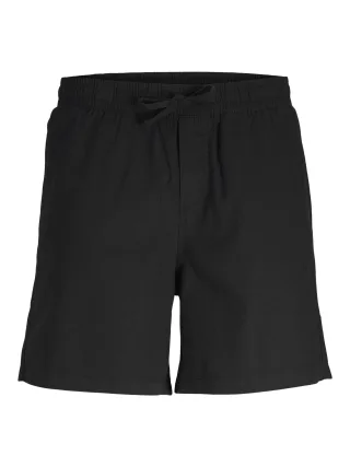 JACK&JONES - JPSTJAIDEN SUMMER LINENBLENDSHORT REG SN Black - Gr. - XL