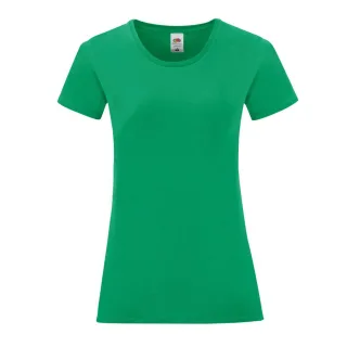 Fruit of the Loom - "Iconic" T-Shirt für Damen (Irisches Grün)
