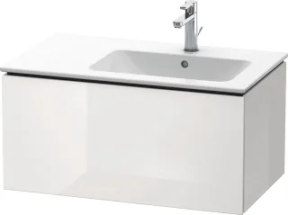 Duravit L-Cube Waschtischunterbau wandhängend Weiß Hochglanz 820x481x400 mm - LC614108585 LC614108585