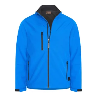 Softshell Zip Jacket Royal von Cappuccino Italia in der farbe Blau und in größe XL.