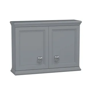 VitrA Valarte Oberschrank Breite 75 cm 2 Türen Grau Matt,62256 62256