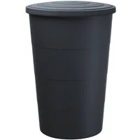 Prosperplast Regentonne Smooth, 160 l, ØxH: 60x87,8 cm, mit Deckel