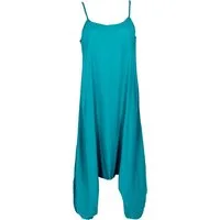 Guru-Shop Relaxhose Boho Jumpsuit, Sommer Pluderhose Overall,.. alternative Bekleidung