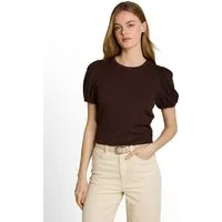 TOM TAILOR Denim T-Shirt mit Puffärmeln