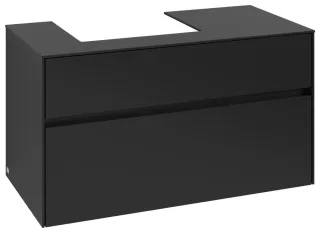 Villeroy & Boch Waschtischunterschrank Collaro C014B0 1000x548x500mm m. Bel. 2 Ausz. Waschtisch li V C014B0VL