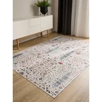 benuta Teppich George, rechteckig, Höhe: 5 mm, Vintage-Look, Kurzflor, Teppich Wohnzimmer, Schlafzimmer, Waschbar