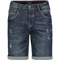 SUBLEVEL Jeansshorts Used Look Five Pocket Basic Sommer Klassischer Stil (1-tlg) H85047T62108_Shorts