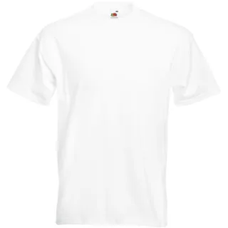 Fruit Of The Loom Herren Super Premium Kurzarm T-Shirt mit Rundhalsausschnitt