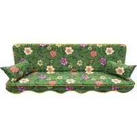Kühnemuth Auflagekissen Auflagen Set Hollywoodschaukel Sitzkissen 150x50 cm Design 750150