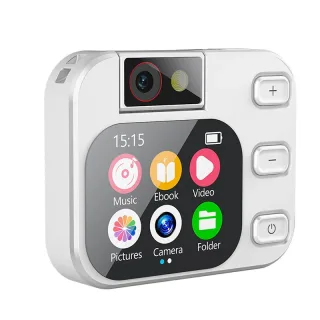 Portable MP3 Player with 180° Rotating Camera bluetooth Touch Screen Music Player Digital Camera Ebook Pocket Size Media