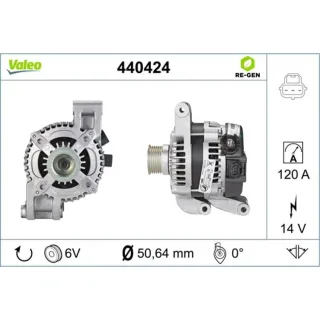 Valeo Lichtmaschine Ford Focus 2 C-Max