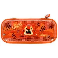 Legami Federmäppchen Federmäppchen mit Tiger Motiv, 23 x 11 x 5 cm, 2 Fächer, Stifthalter innen, Netzstoff-Innenfach, Reißverschluss
