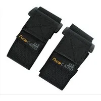AceCamp Koffergurt AceCamp Gepäckgurt 2er-Set 30 cm in Schwarz für Reisegepäck, (Doppelpack, 2-tlg), kompakt, robust, 2er-Set