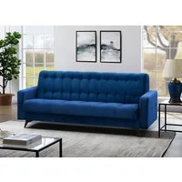 Beautysofa Schlafsofa GRETA BIS, Sofa Couch für Wohnzimmer, Bettfunktion