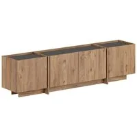 Skye Decor TV-Board Japandi Lowen (Packung, 1 St., 1 Side Board), TV-Lowboard 180 cm mit Stauraum Soft-Close