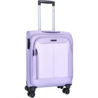 TheTrueC Koffer TheTrueC 4 Rollen Koffer Superlight 55cm Kopenhagen Flieder, 4 Rollen Rollen
