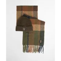 Barbour Bommelmütze Set Mütze+Schal Westerdale