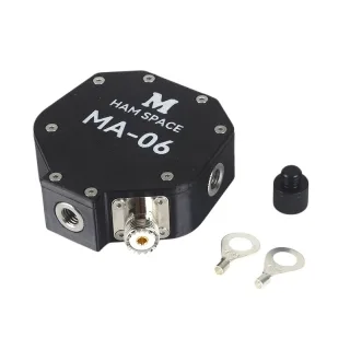 MA-06 Shortwave Antenna Base 100W High Power Built-In 1:1 Balun 3D-Printed ABS Portable Positive Vertical Horizontal Ant