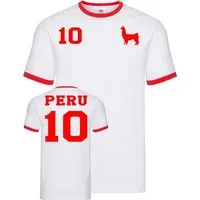 Blondie & Brownie T-Shirt Herren Peru Sport Trikot Fußball Weltmeister Meister WM Copa America