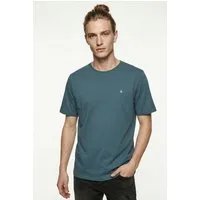 Jack & Jones Rundhalsshirt JJEPAULOS TEE SS CREW NECK NOOS Baumwollmischung, regular fit