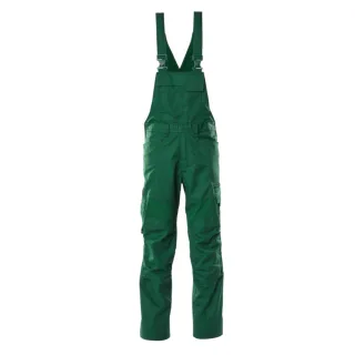 MASCOT Herren Latzhose mit Knietaschen ACCELERATE Grün 54 - 18569-442-03-90C54