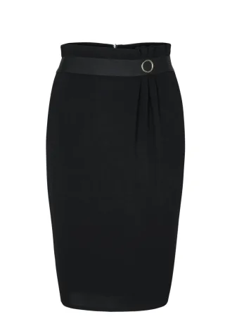 s.Oliver BLACK LABEL - Bleistiftrock schwarz - Gr. - 44