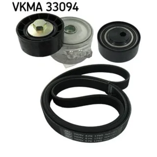 SKF Keilrippenriemensatz Citroen Fiat Lancia Peugeot VKMA33094 2,0