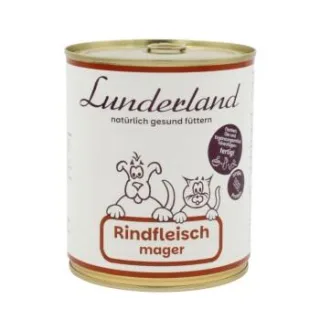 Lunderland Reinfleisch-Dose Rindfleisch mager 6x800 g