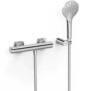 Tres Einhebel Brausemischer Anti Kalk Handbrause: Ø 110 mm , 22216701 22216701