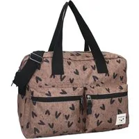 Vadobag Wickeltasche Große Braune Baby Wickeltasche mit Wickelunterlage Kidzroom Care