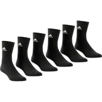 adidas Performance Sportsocken Crew Cushion schwarz - 6 Paar