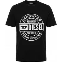 Diesel Rundhalsshirt Regular Fit - T-JUST 250218