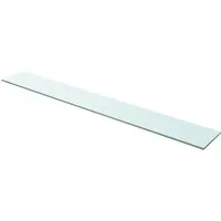 vidaXL Regal Regalboden Glas Transparent 110x15 cm, 1-tlg.