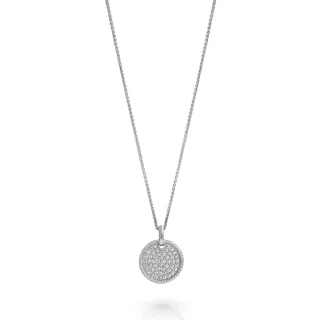 Orphelia 'Bella' Damenkette mit Anhänger aus 925er Sterlingsilber – Silber ZH-7565