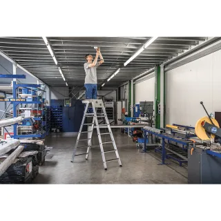 Munk Sicherheits-Stufen-Stehleiter - 042730
