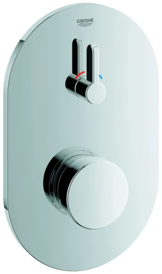 GROHE Selbstschluss-Brausebat. Eurosmart CS 36321 Fertigmontageset Mischung chrom 36321000