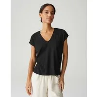 OPUS Kurzarmshirt SIRUKUS STRUCTURE Regular mit Crash Effekt