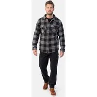 HERO by John Medoox Fleecehemd HENDRIX Fleecehemd Regular Fit Casual Fleece für Herren