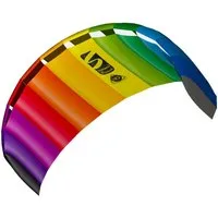 HQ Flug-Drache HQ Lenkmatte Symphony Beach III Sport Rainbow inkl. Controlbar, (1-tlg), Die aktuelle Generation der Symphony Beach III Sport