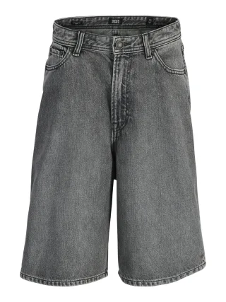 JACK&JONES - JJIRON JJORIGINAL SHORTS AKM 011 SN JNR Black Denim - Gr. - 152