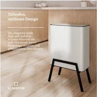 Klarstein Mülleimer Yuma, Mülltonnenbox Trash Bin Garbage Müll 30 L