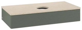 Villeroy & Boch Waschtischunterschrank Antao L09_1 1000x190x500mm mit Beleuchtung mit Struktur FK/AP L09113HL
