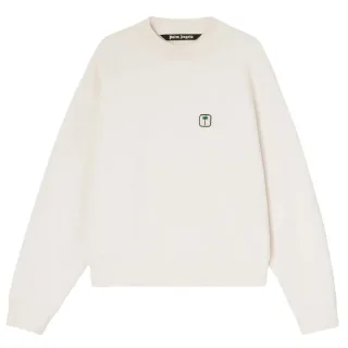 Palm Angels PXP Logo Off White Sweatshirt