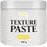 Creative Deco Malpaste Weiße Strukturpaste für Acrylmalerei 0,5 kg