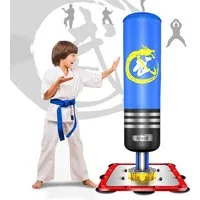 Dripex Boxsack Kinder Standboxsack Freistehender Boxing Trainer Punching Bag