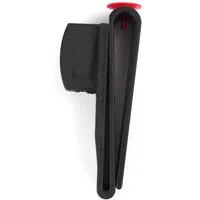 Putter Clip-on Golf Bag Halter für Schläger in Schwarz mit Ballmarkierer, 2-tlg., Schnell-Befestigung